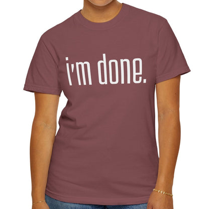 one and Comfortable Women's Comfort Colors T-Shirt - Eddy and Rita