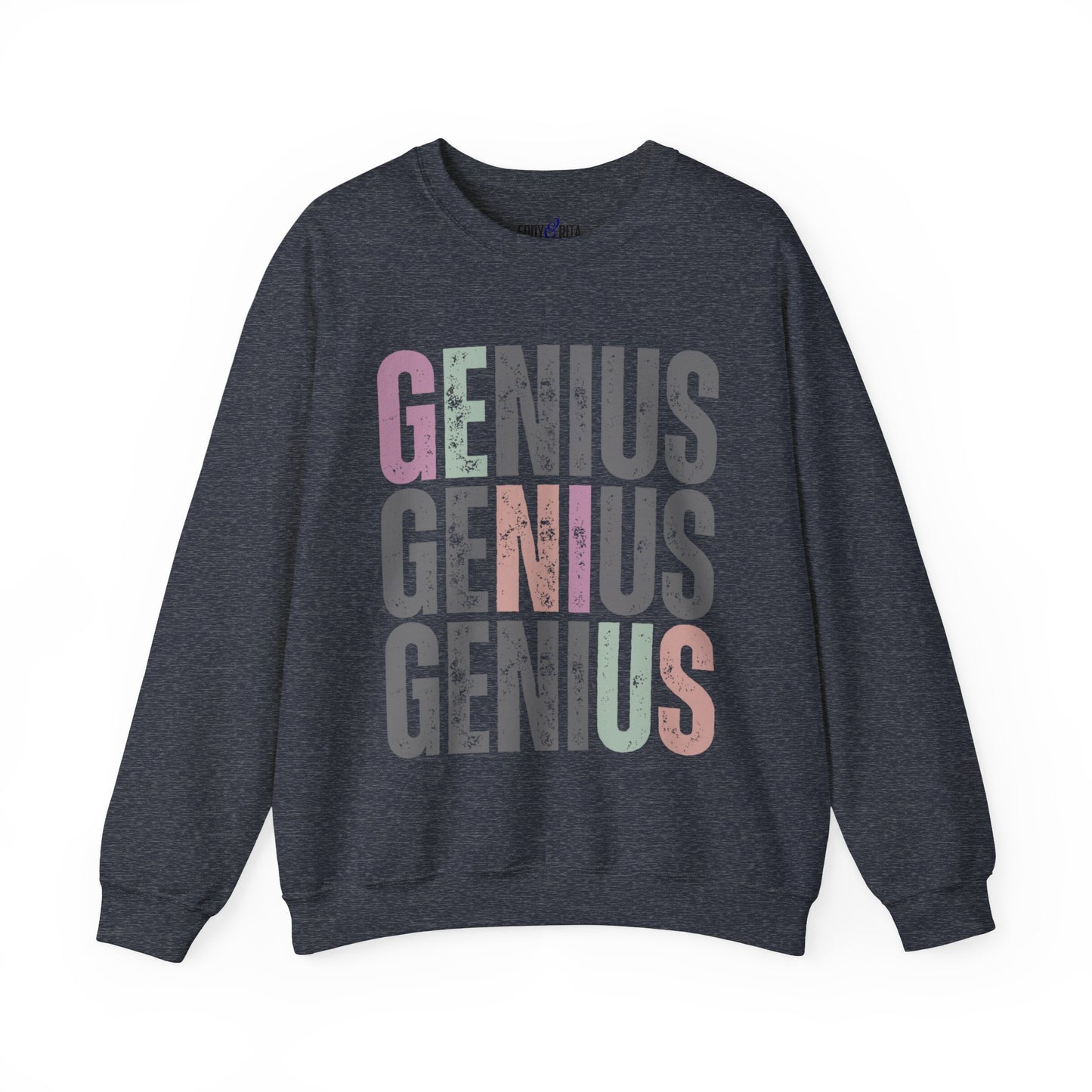 Trendy Genius Women's Sweatshirt - Eddy and Rita