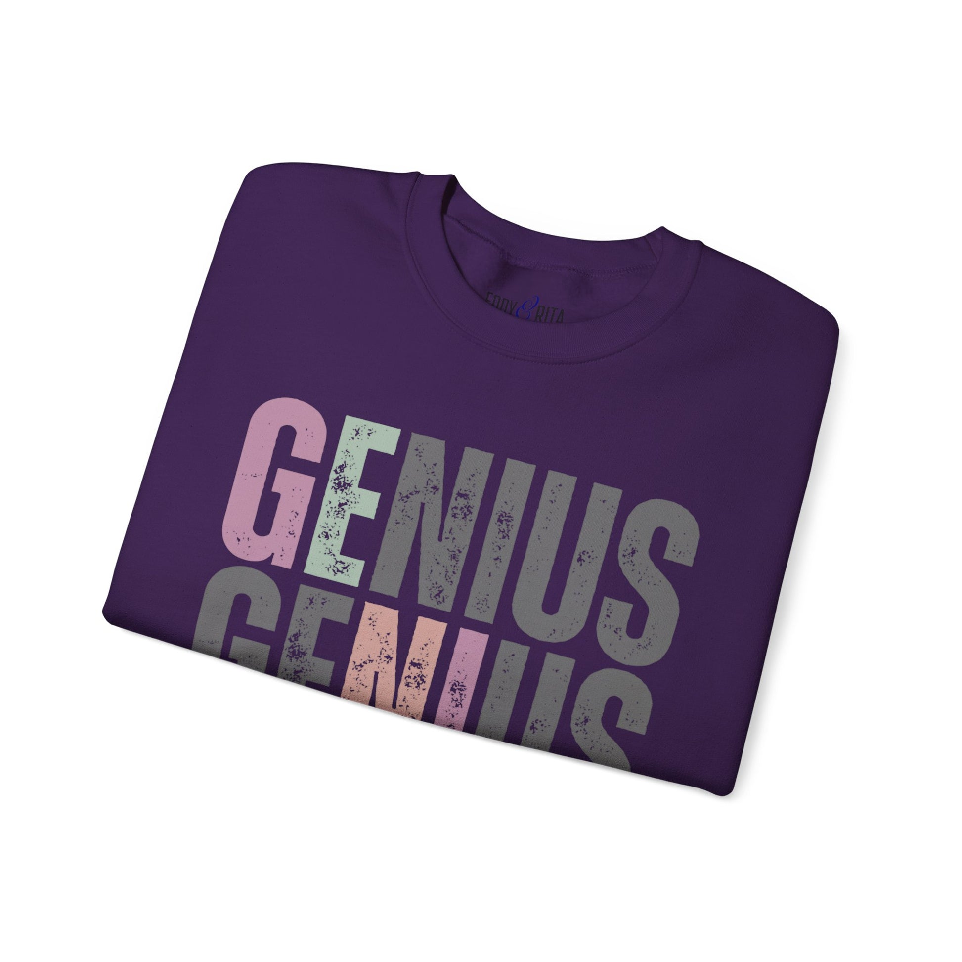 Trendy Genius Women's Sweatshirt - Eddy and Rita