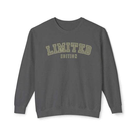 Eddy and Rita Women's Comfort Colors Lightweight Sweatshirt - "Limited Edition" Exclusive Graphic Pullover