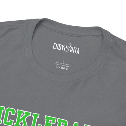 Eddy and Rita Men's Heavy Cotton T-Shirt - "Pickleball The Court is Calling" Graphic Tee for Pickleball Enthusiasts