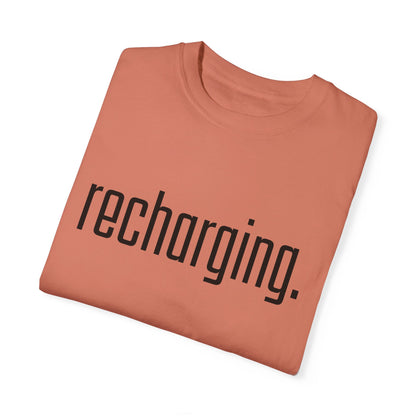 Recharging Women's Comfort Colors T-Shirt - Eddy and Rita