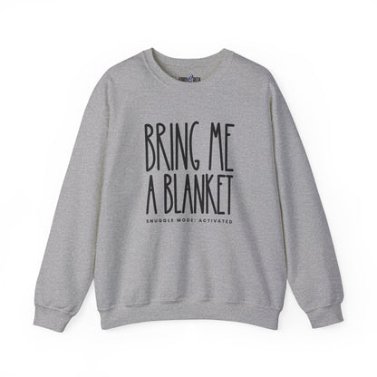 Bring Me a Blanket Women's Sweatshirt: Cozy Comfort with a Playful Twist - Eddy and Rita