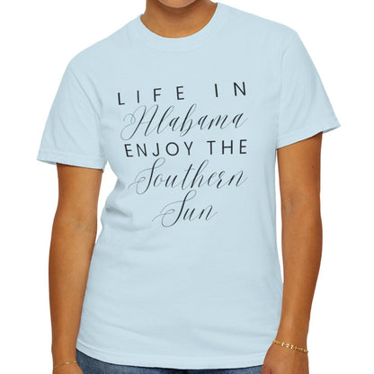 Life in Alabama Women's Comfort Colors T-Shirt - Eddy and Rita