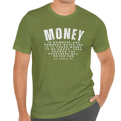 Money is Numbers Women's Bella Canvas T-Shirt - Eddy and Rita