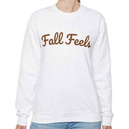 Eddy and Rita Women's Heavy Sweatshirt - "Fall Feels" Cozy Autumn Pullover