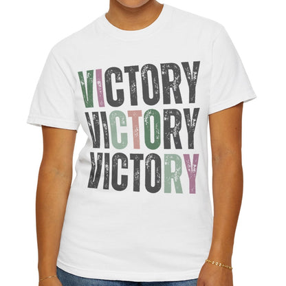 Victorious Vibes Women's Comfort Colors T-Shirt - Eddy and Rita