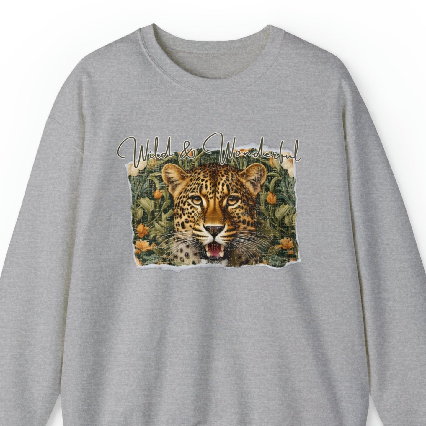 Wild and Wonderful Cheetah Women's Sweatshirt - Eddy and Rita