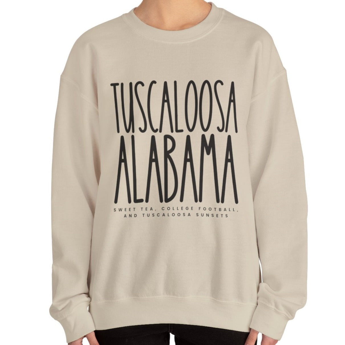 Tuscaloosa Alabama Women's Sweatshirt: Cozy Comfort with Hometown Pride - Eddy and Rita