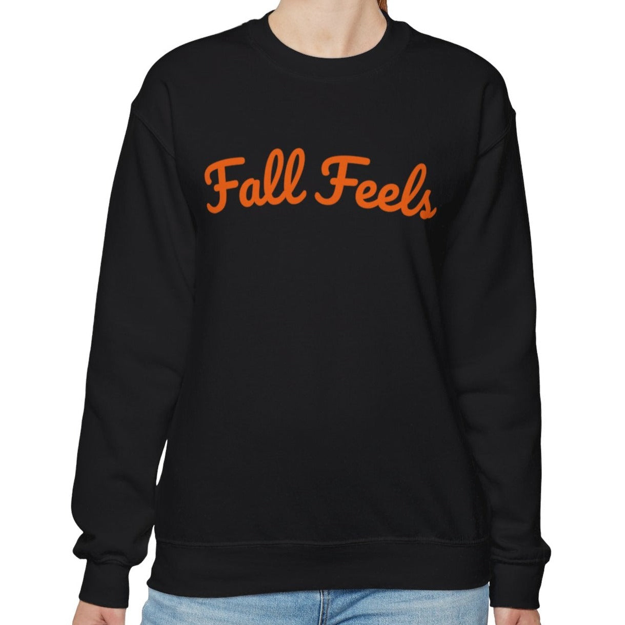 Eddy and Rita Women's Heavy Sweatshirt - "Fall Feels" Cozy Autumn Pullover