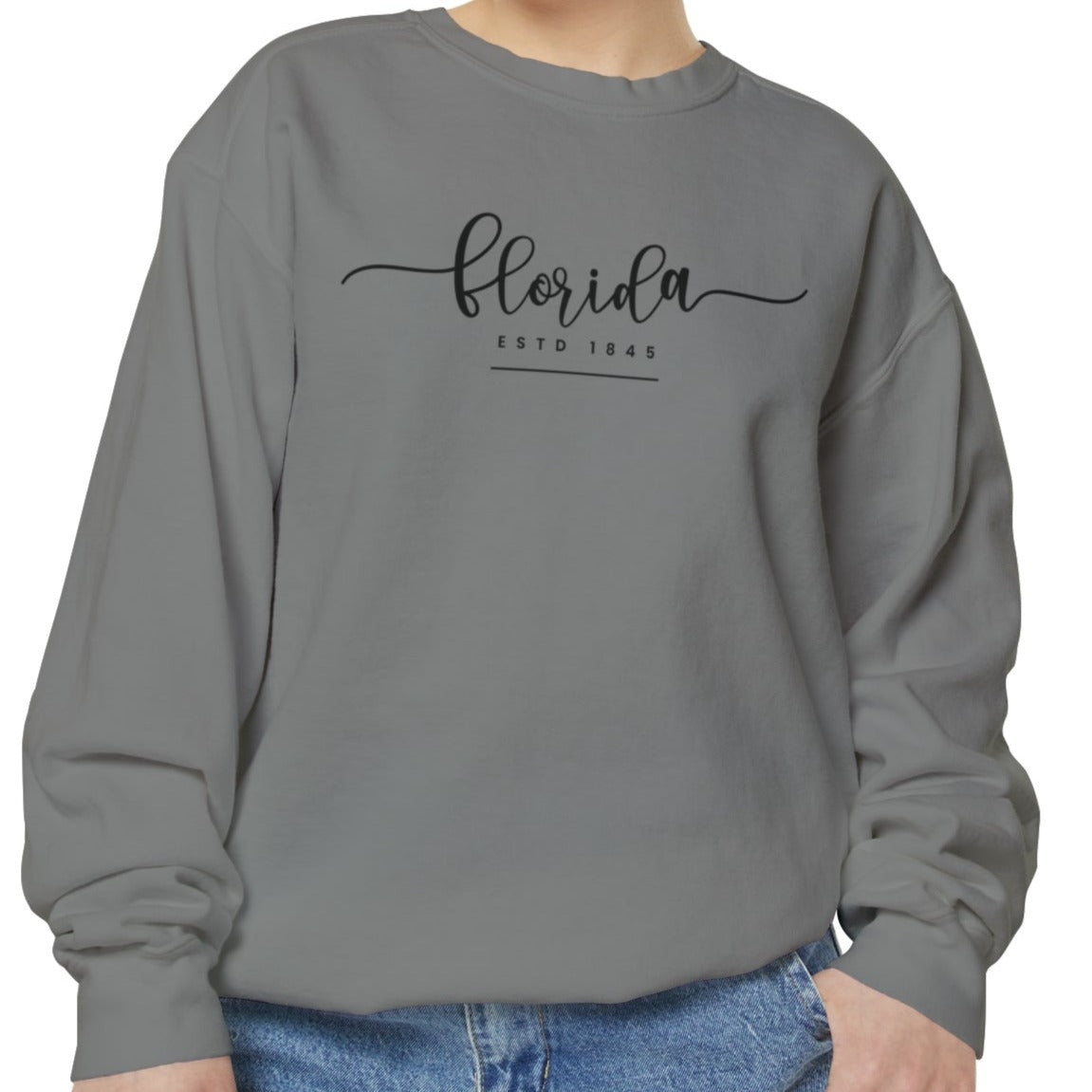 Comfort Colors Women's Sweatshirt - Florida Sunshine Pullover