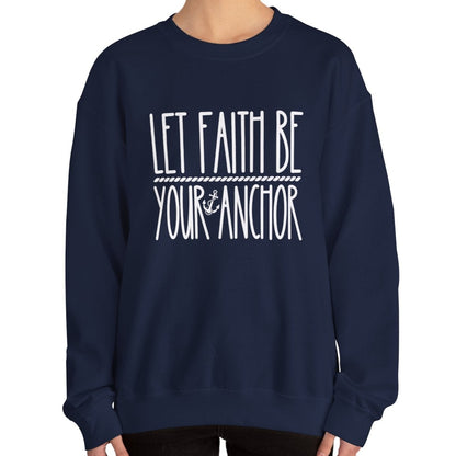 Let Faith Be: Women's Empowerment Sweatshirt for Inspirational Style - Eddy and Rita