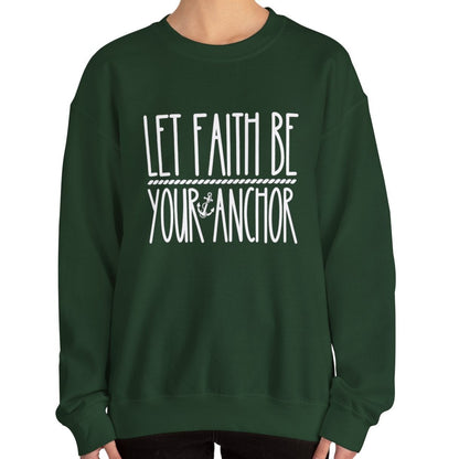 Let Faith Be: Women's Empowerment Sweatshirt for Inspirational Style - Eddy and Rita