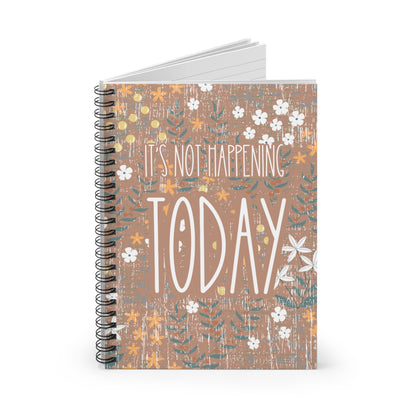 Blooming Garden Ruled Notebook - Eddy and Rita