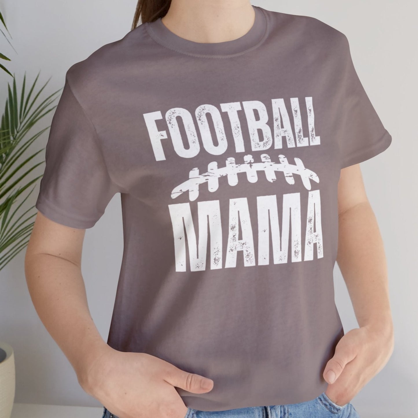 Football Mama Women's Bella Canvas T-shirt - Eddy and Rita