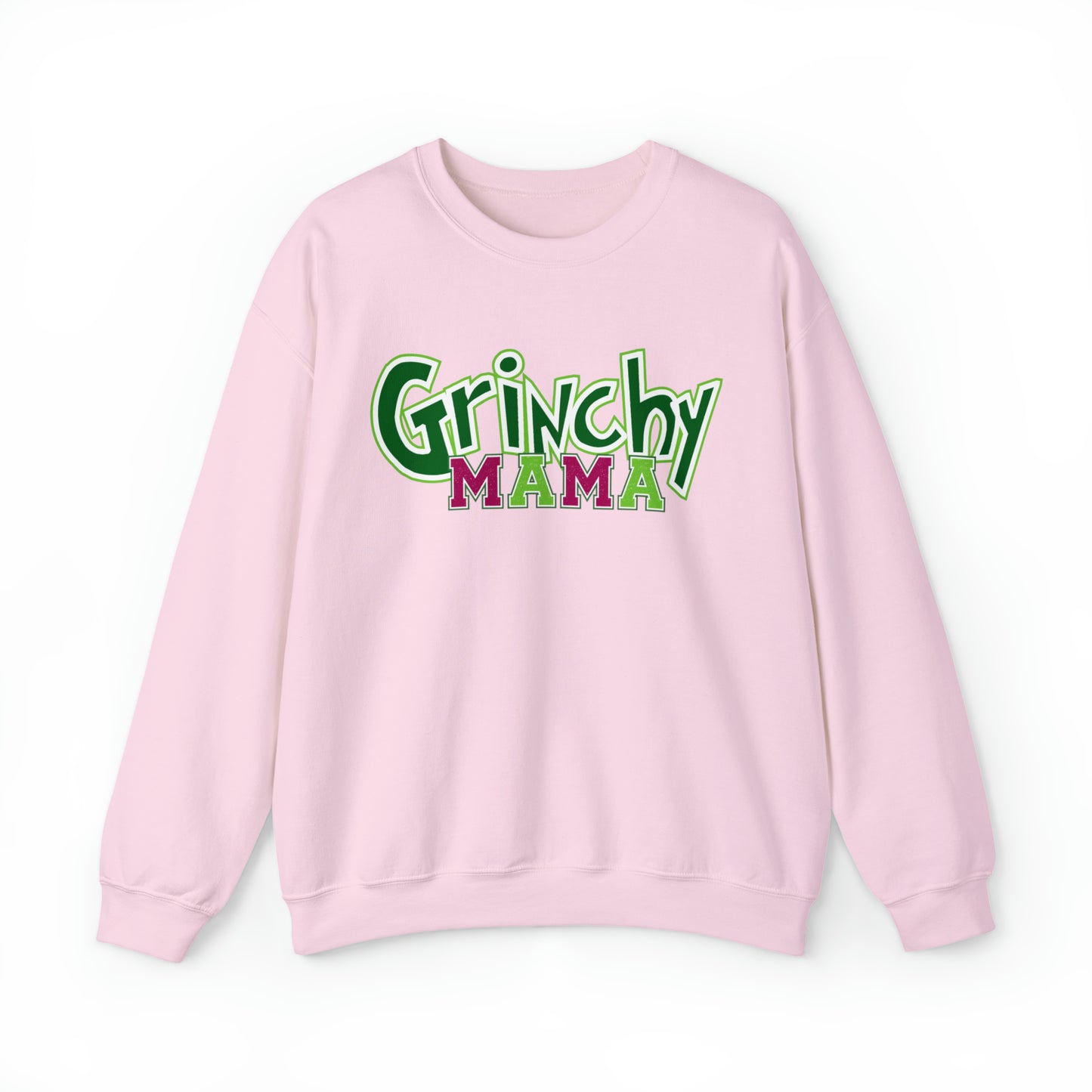 Women's 'Grinchy Mama' Festive Graphic Sweatshirt Success - Eddy and Rita