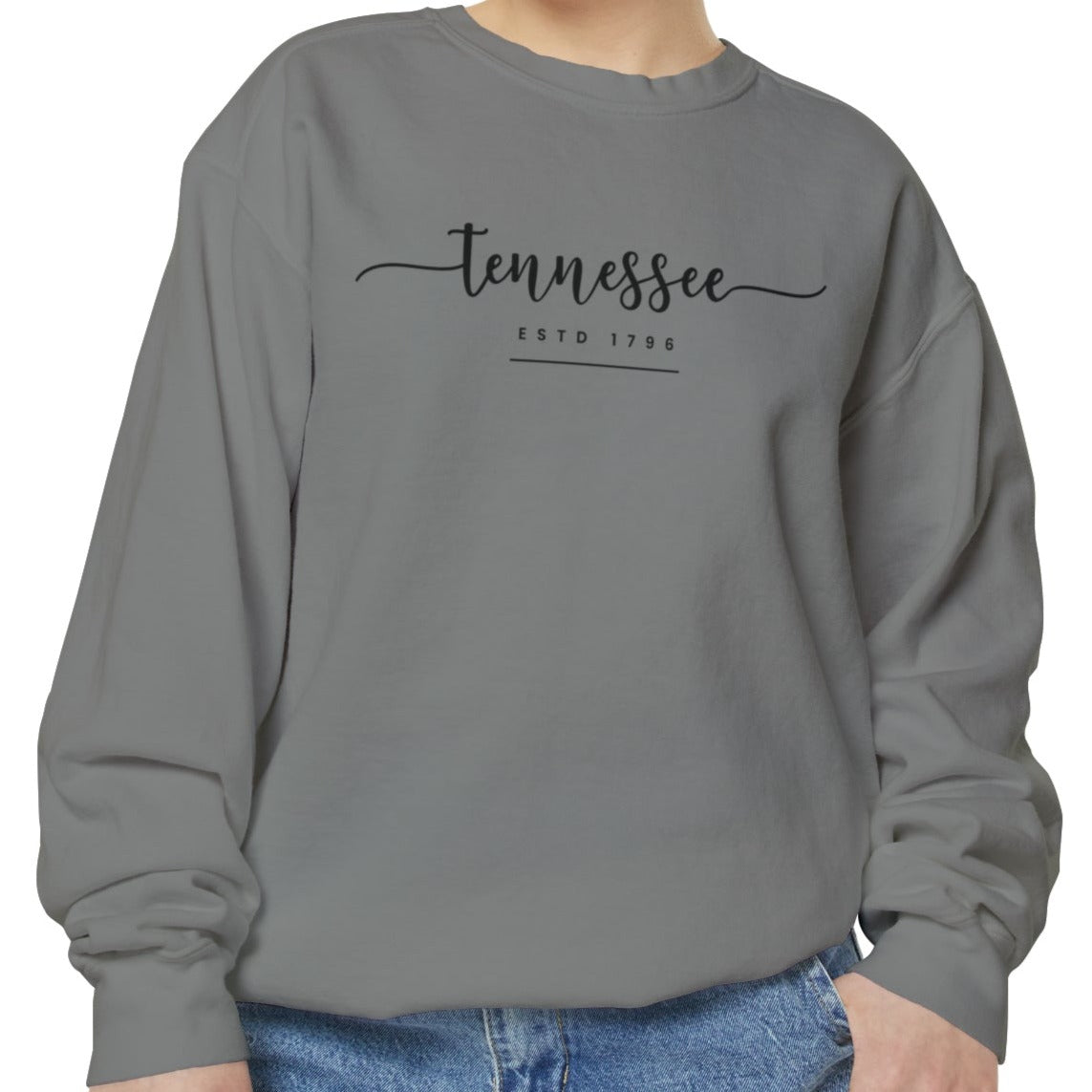 Tennessee Pride Cozy Comfort Colors Women's Sweatshirt - Eddy and Rita