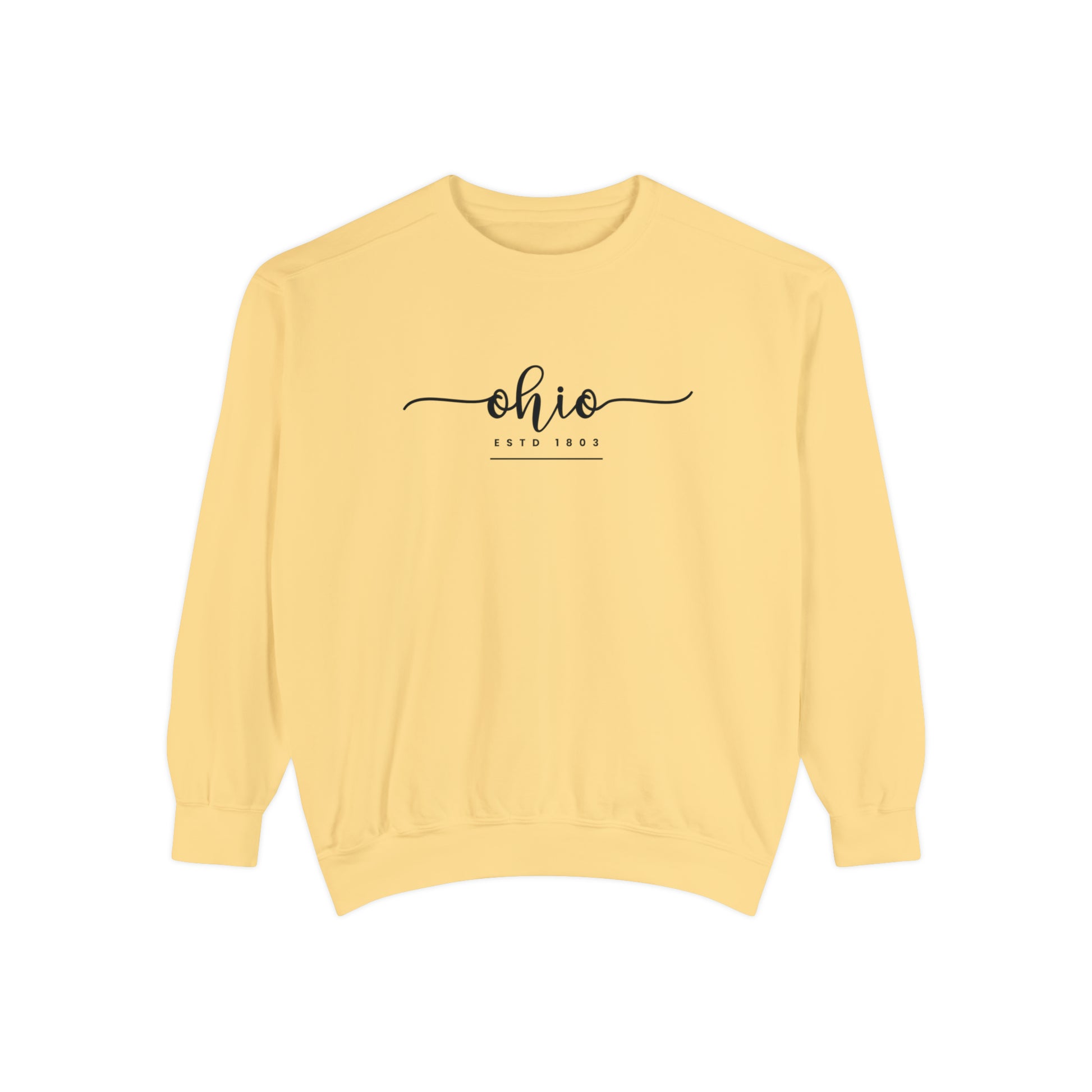 Comfort Colors Women's Sweatshirt - Ohio Pride Pullover - Eddy and Rita