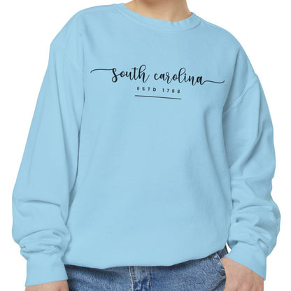 Comfort Colors Women's Sweatshirt - South Carolina Pride Pullover - Eddy and Rita