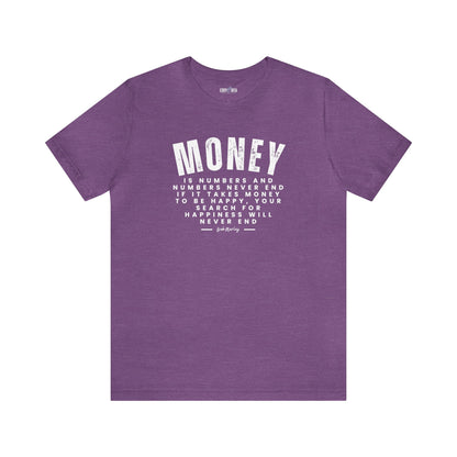 Money is Numbers Women's Bella Canvas T-Shirt - Eddy and Rita