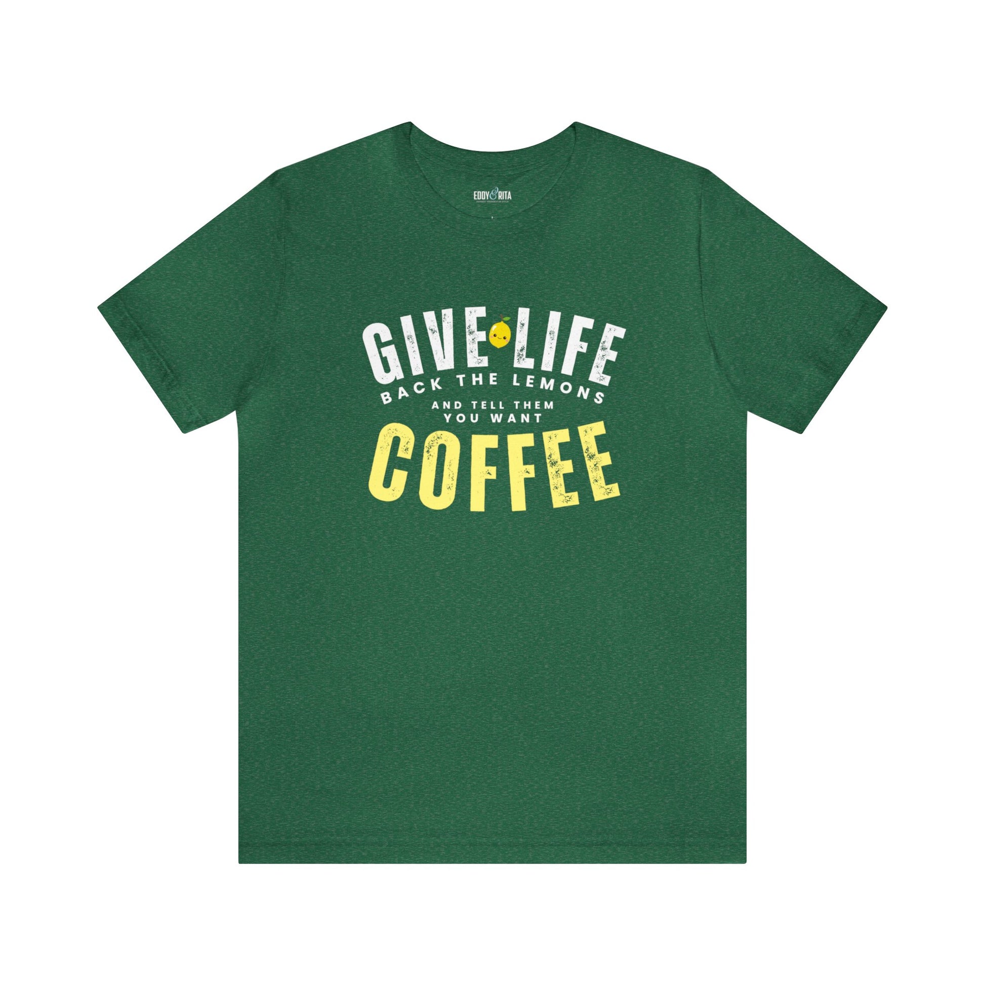 Give Life Back the Lemons Women's Bella Canvas T-Shirt - Eddy and RitaGive Life Back the Lemons Women's Bella Canvas T-Shirt - Eddy and Rita