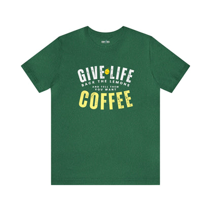 Give Life Back the Lemons Women's Bella Canvas T-Shirt - Eddy and RitaGive Life Back the Lemons Women's Bella Canvas T-Shirt - Eddy and Rita