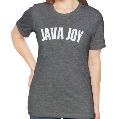 Java Joy Bliss - Women's Bella Canvas Jersey Tee for Comfort and Coffee Enthusiasts - Eddy and Rita