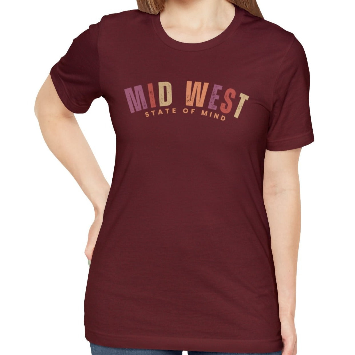 Midwest Women's Bella Canvas T-Shirt - Eddy and Rita