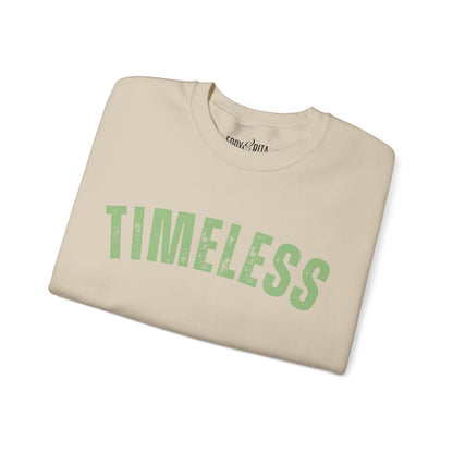 Women's Heavy Sweatshirt - "Timeless" Graphic Pullover