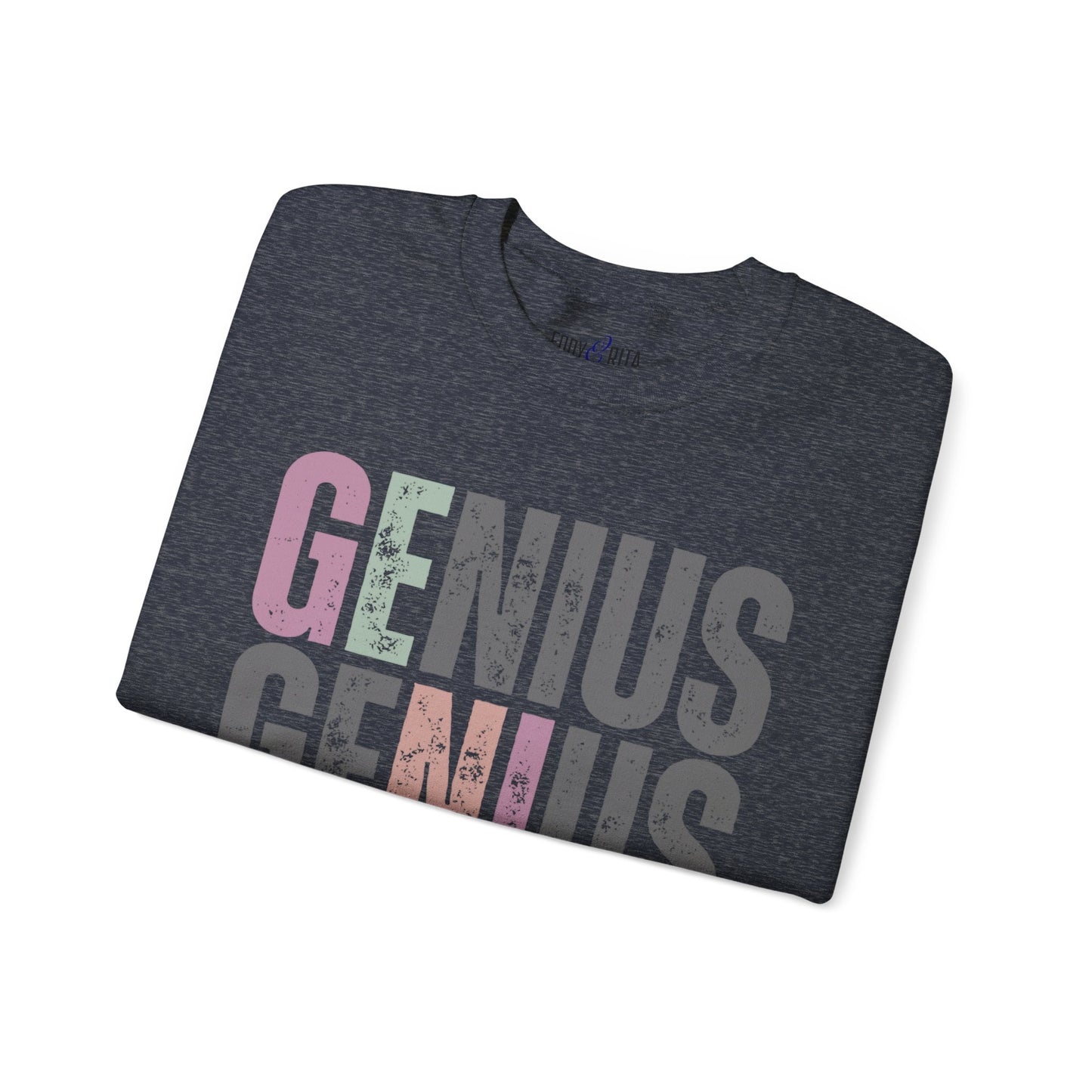 Trendy Genius Women's Sweatshirt - Eddy and Rita