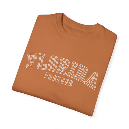 Eddy and Rita Women's Comfort Colors T-Shirt - "Florida Forever" Graphic Tee for Florida Lovers