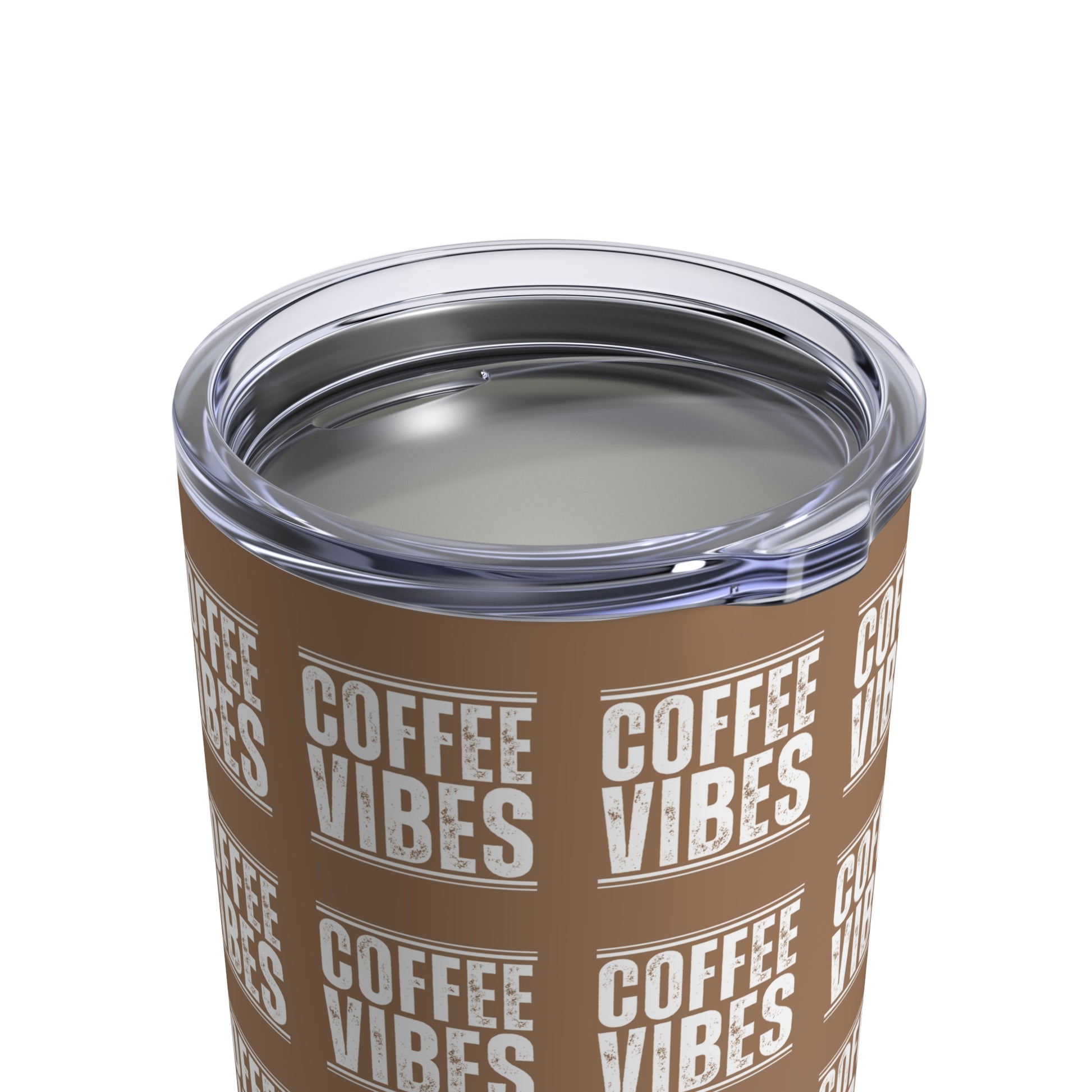 Stainless Steel 10 Ounce Tumbler with Lid for Coffee Vibes