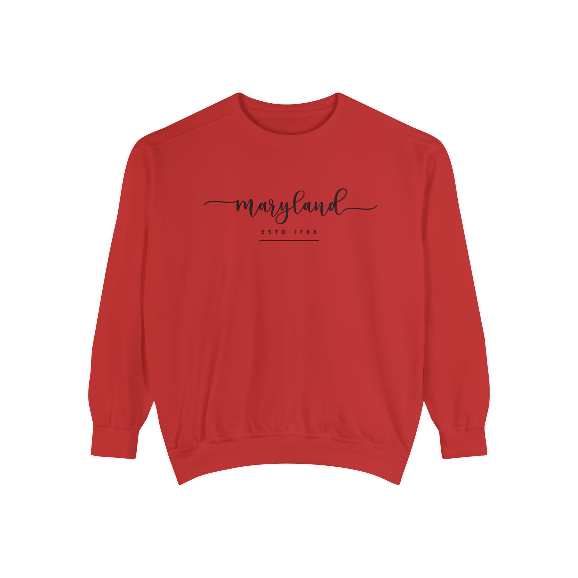 Cozy Comfort Colors Women's Sweatshirt Maryland-Inspired Chic - Eddy and Rita