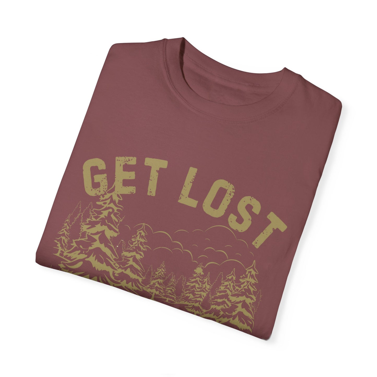 Eddy and Rita Unisex Comfort Colors T-Shirt - "Get Lost" Scenic Mountain Scape Graphic TeeEddy and Rita Unisex Comfort Colors T-Shirt - "Get Lost" Scenic Mountain Scape Graphic TeeEddy and Rita Unisex Comfort Colors T-Shirt - "Get Lost" Scenic Mountain Scape Graphic Tee