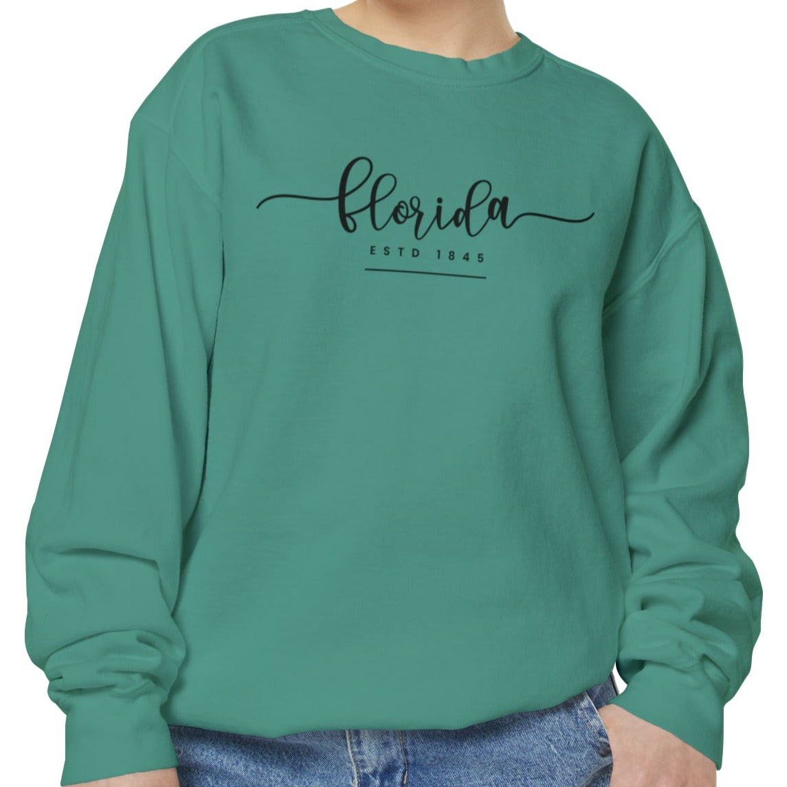 Comfort Colors Women's Sweatshirt - Florida Sunshine Pullover