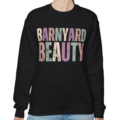 Barnyard Beauty Women's Sweatshirt: Embrace Farm Life in Comfort - Eddy and Rita