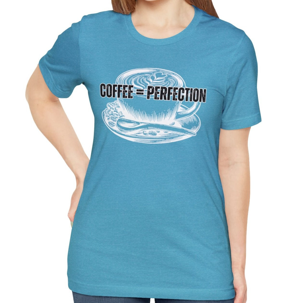 Coffee Perfection Women's Bella Canvas T-Shirt - Eddy and Rita