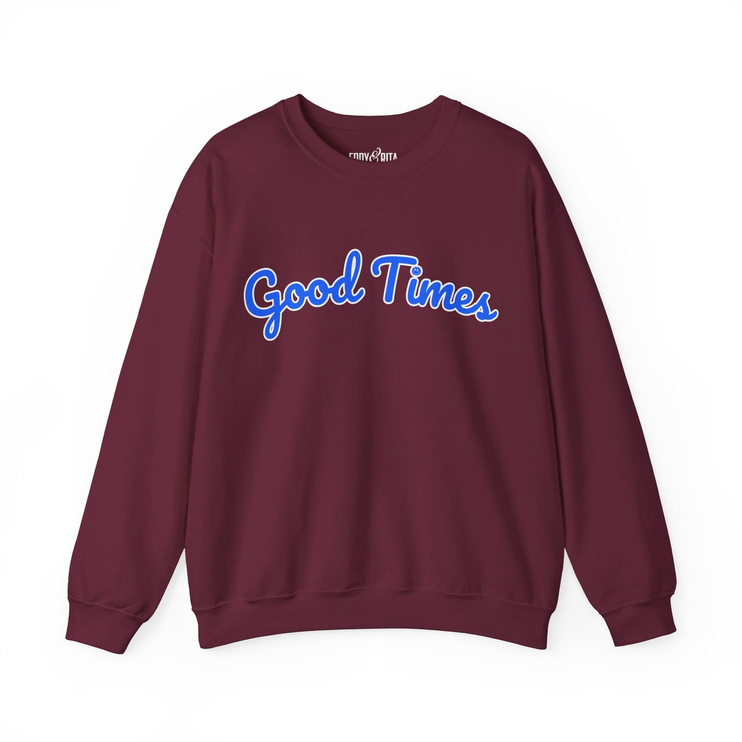 Women's Heavy Blend Sweatshirt – "Good Times" Cozy and Stylish Graphic Sweatshirt