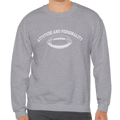 Attitude and Personality Men's Sweatshirt: Define Your Style with Confident Comfort - Eddy and Rita