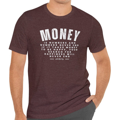 Money is Numbers Women's Bella Canvas T-Shirt - Eddy and Rita