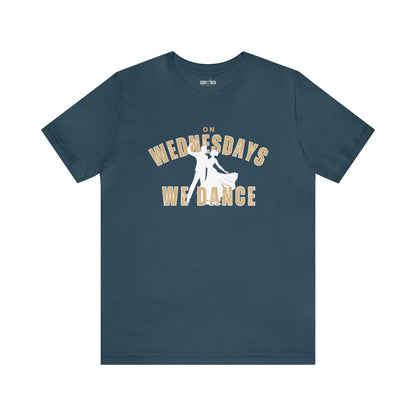 On Wednesday We Dance Women's Bella Canvas T-Shirt - Eddy and Rita