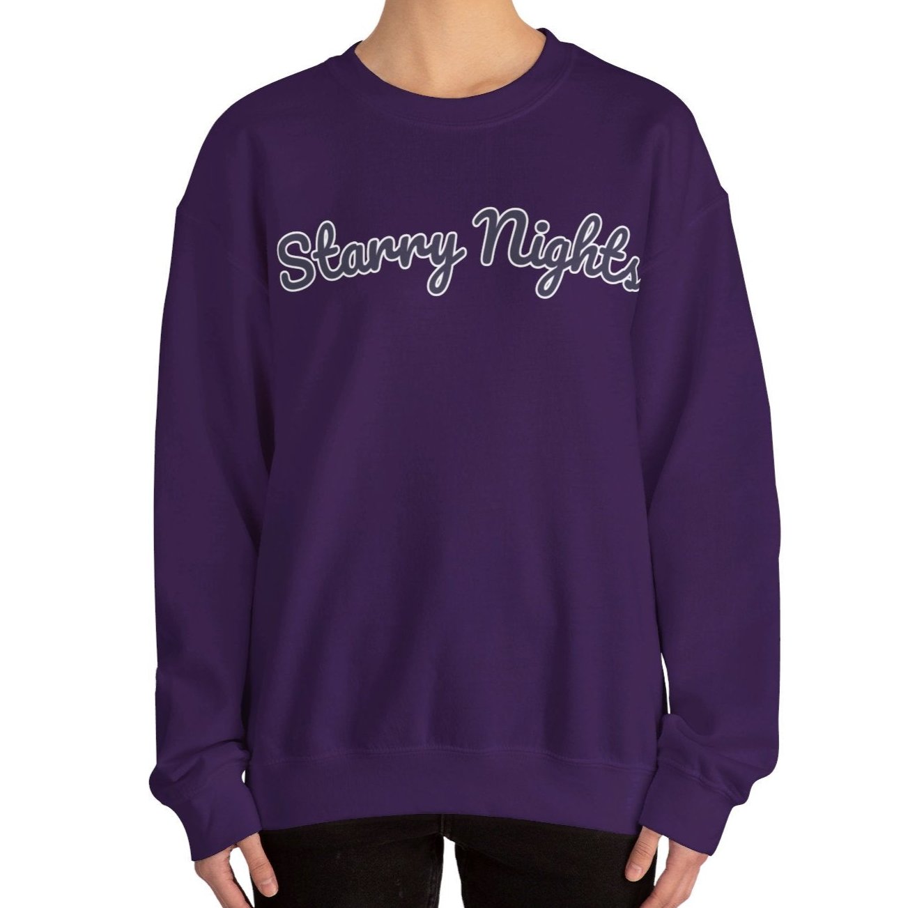 Women's Heavy Blend Sweatshirt – "Starry Nights" Cozy and Stylish Graphic Sweatshirt