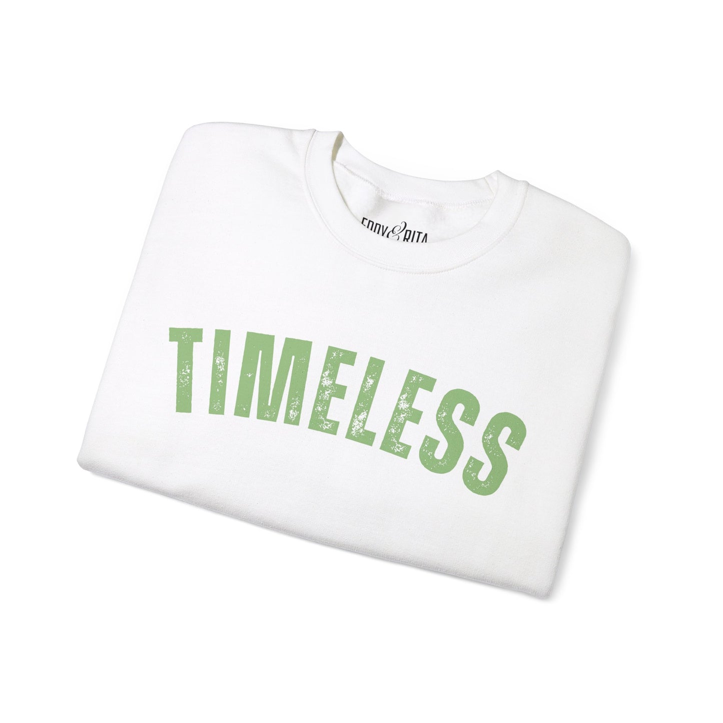 Women's Heavy Sweatshirt - "Timeless" Graphic Pullover