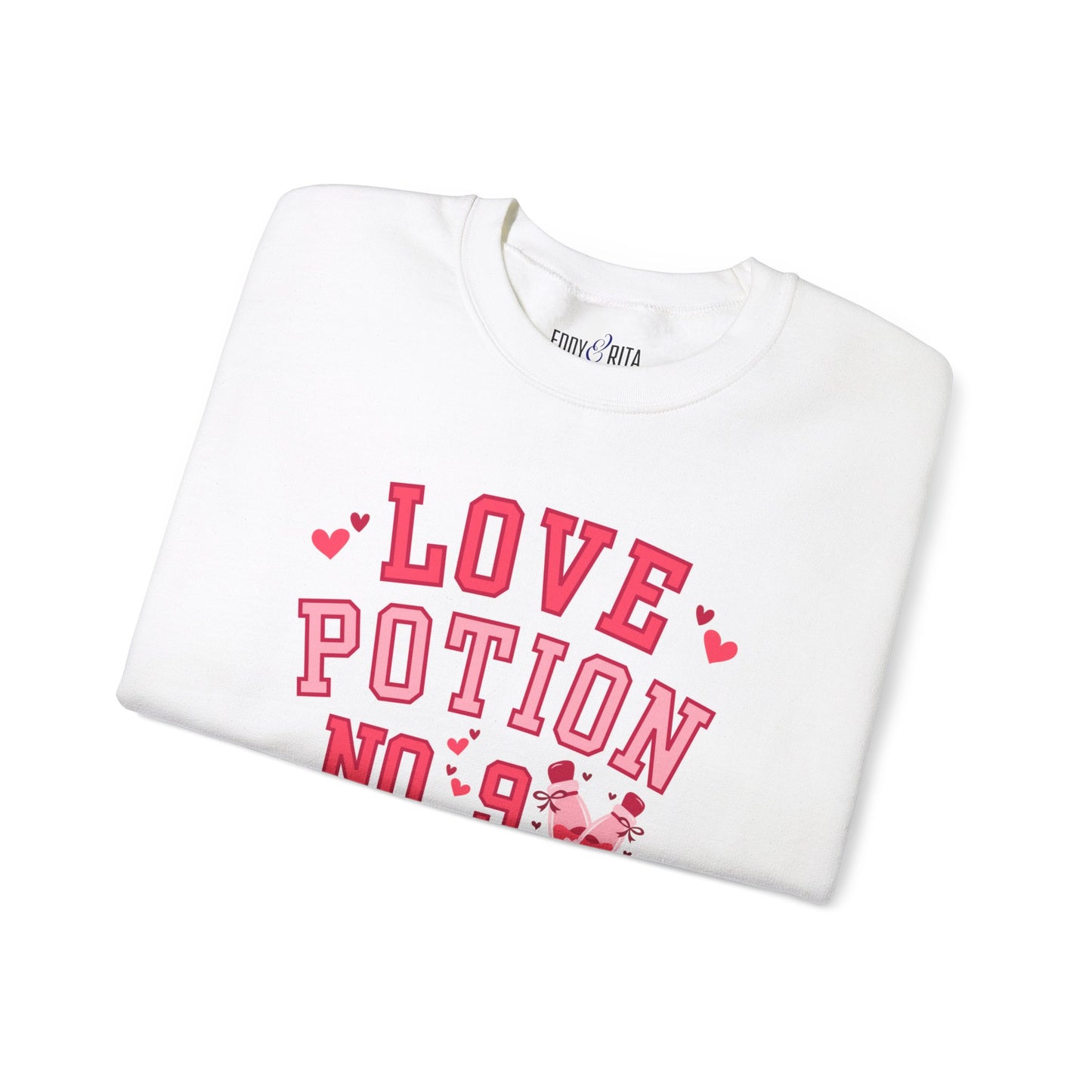 Love Potion No. 9 Chic Women's Sweatshirt - Cozy Comfort with a Touch of Magic - Eddy and Rita