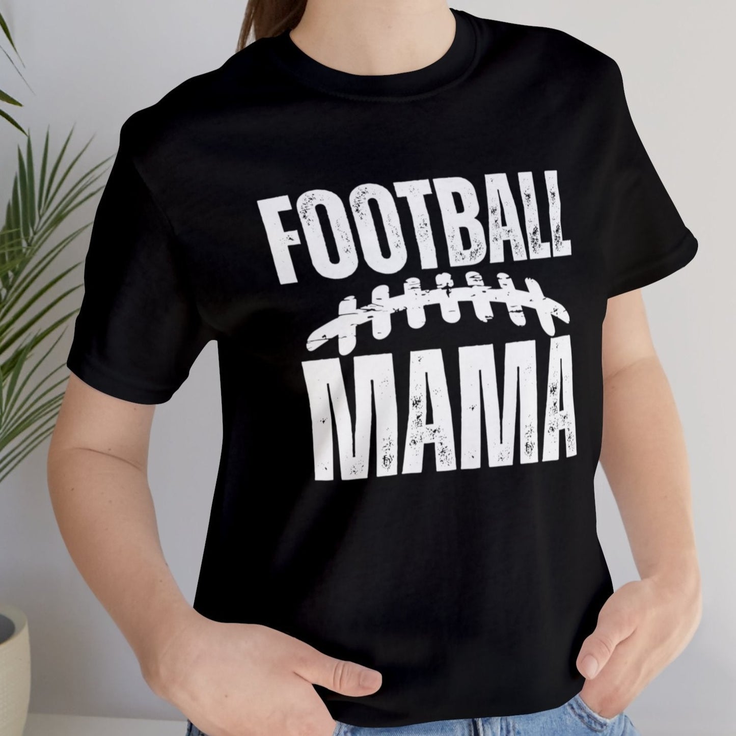 Football Mama Women's Bella Canvas T-shirt - Eddy and Rita