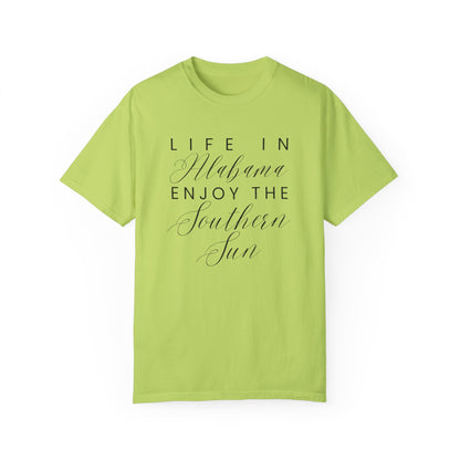 Life in Alabama Women's Comfort Colors T-Shirt - Eddy and Rita