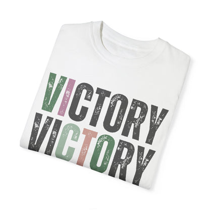 Victorious Vibes Women's Comfort Colors T-Shirt - Eddy and Rita