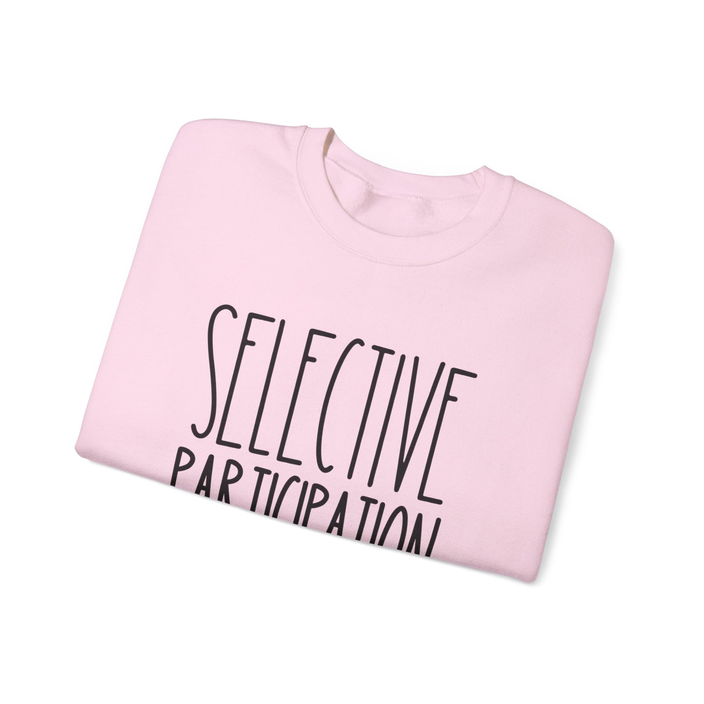 Selective Participation Women's Sweatshirt: Cozy Comfort with Individual Style - Eddy and Rita