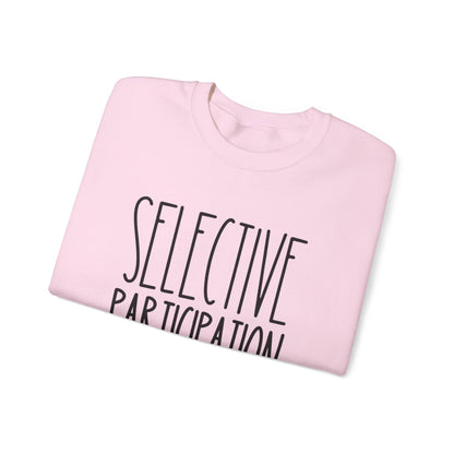 Selective Participation Women's Sweatshirt: Cozy Comfort with Individual Style - Eddy and Rita