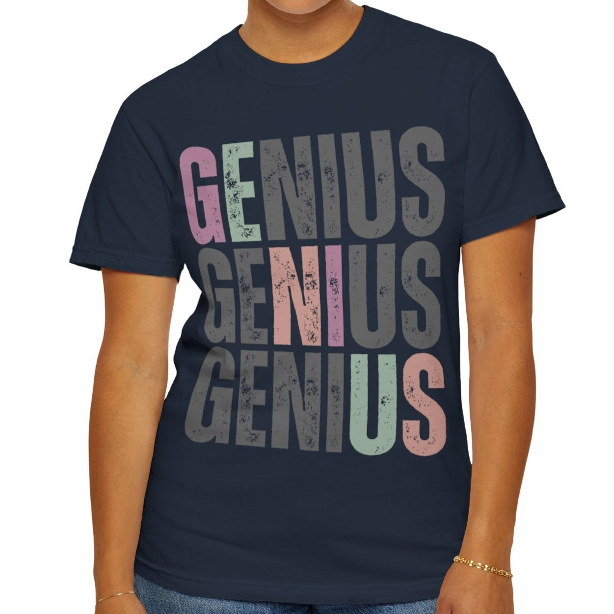 Genius Comfort Women's Comfort Colors T-Shirt - Eddy and Rita